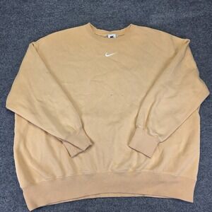 Nike Center Swoosh Mens XL Long Sleeve Pullover Sweatshirt